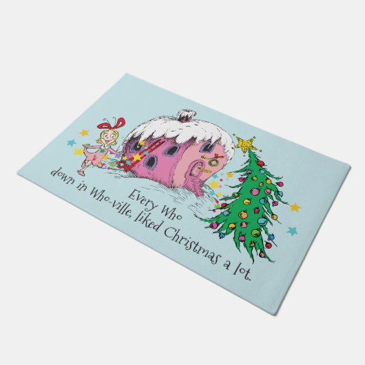 Dr. Seuss | Every Who in Who-ville Fußmatte (Schrägansicht)