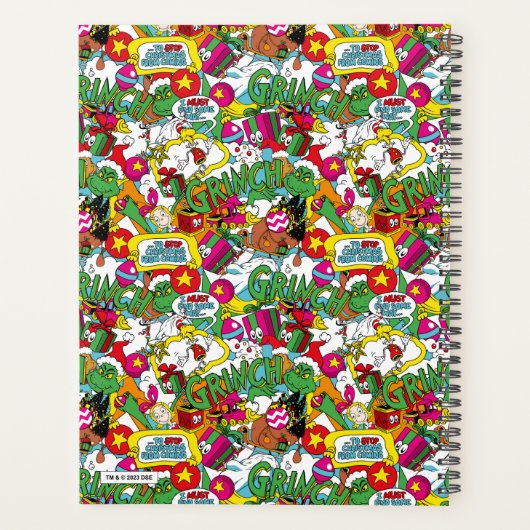 Dr. Seuss | Farbiges Muster Planer (Rückseite)