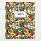 Dr. Seuss | Farbiges Muster Planer (Vorderseite)