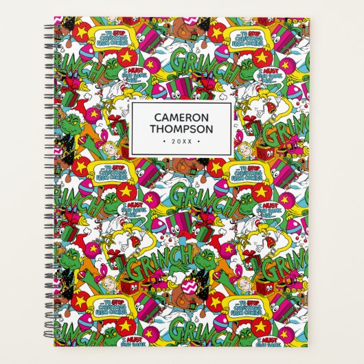 Dr. Seuss | Farbiges Muster Planer (Vorderseite)