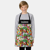 Dr. Seuss | Farbiges Muster Schürze (Getragen)