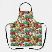 Dr. Seuss | Farbiges Muster Schürze (Vorderseite)