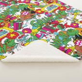 Dr. Seuss | Farbiges Muster Sherpadecke (3/4)