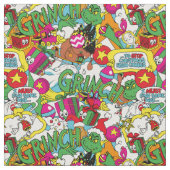 Dr. Seuss | Farbiges Muster Stoff (Nahaufnahme)