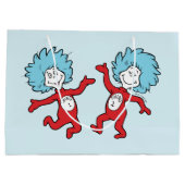 Dr. Seuss Figur 1 und Figur 2 Große Geschenktüte (Rückseite)