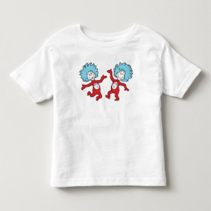 Dr. Seuss Figur 1 und Figur 2 Kleinkind T-shirt