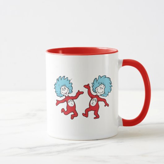 Dr. Seuss Figur 1 und Figur 2 Tasse (Rechts)