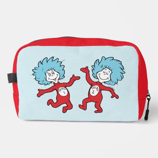 Dr. Seuss Figur 1 und Figur 2 Waschbeutel (Vorderseite)