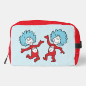 Dr. Seuss Figur 1 und Figur 2 Waschbeutel (Rückseite)