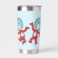 Dr. Seuss Figuren 1 und 2, auch bekannt als Ding 1