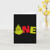 Dr Seuss First Birthday One Baby Karte (Gelbe Blume)