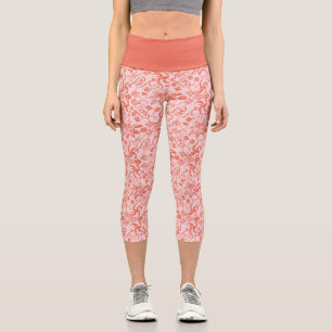 Dr. Seuss Florales Muttertagsmuster Capri Leggings