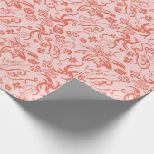 Dr. Seuss | Florales Muttertagsmuster Geschenkpapier (Ecke)