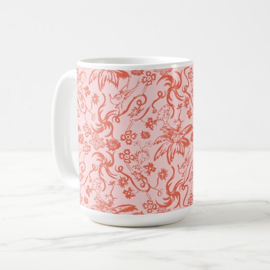 Dr. Seuss | Florales Muttertagsmuster Kaffeetasse (Vorderseite Links)