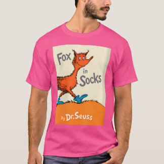 Dr. Seuss Fox in Socks Buchcover T-Shirt