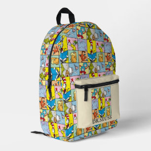 Dr. Seuss Geschichten Grafik Bedruckter Rucksack