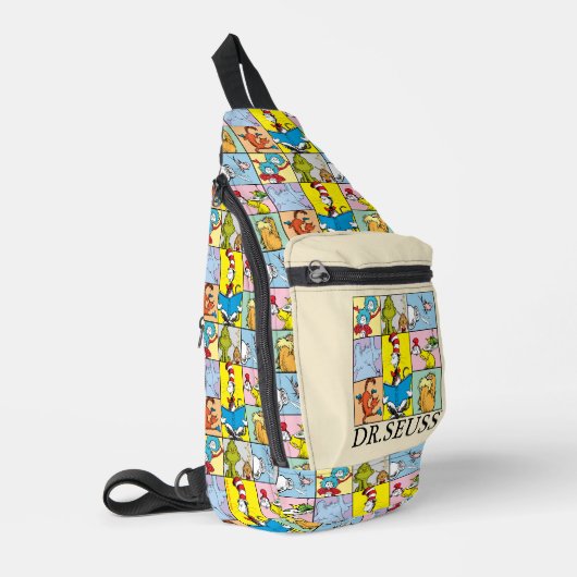 Dr. Seuss | Geschichten Grafik Crossbody Bag (Linke Seite)