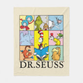 Dr. Seuss | Geschichten Grafik Fleecedecke (Vorderseite)