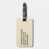 Dr. Seuss | Geschichten Grafik Gepäckanhänger (Rückseite vertikal)