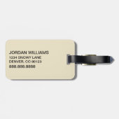 Dr. Seuss | Geschichten Grafik Gepäckanhänger (Rückseite horizontal)