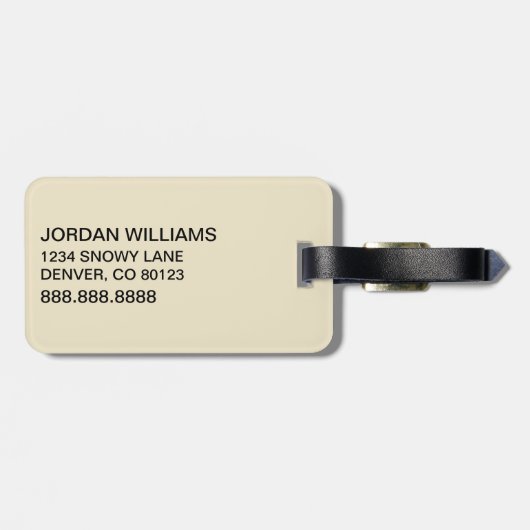 Dr. Seuss | Geschichten Grafik Gepäckanhänger (Rückseite horizontal)