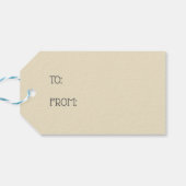 Dr. Seuss | Geschichten Grafik Geschenkanhänger (Rückseite Horizontal)