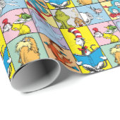 Dr. Seuss | Geschichten Grafik Geschenkpapier (Rolleneckpunkt)