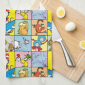 Dr. Seuss | Geschichten Grafik Geschirrtuch (Viertel Falte)