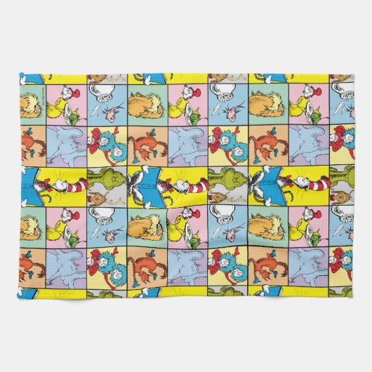 Dr. Seuss | Geschichten Grafik Geschirrtuch (Horizontal)