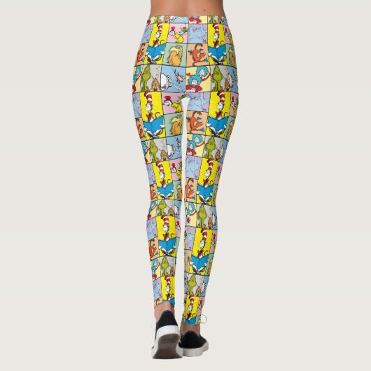 Dr. Seuss | Geschichten Grafik Leggings (Rückseite)