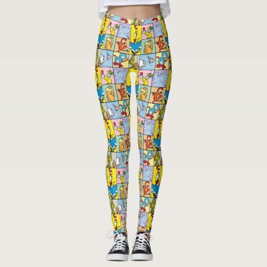 Dr. Seuss | Geschichten Grafik Leggings (Vorderseite)