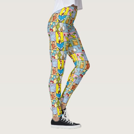 Dr. Seuss | Geschichten Grafik Leggings (Rechts)