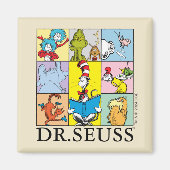 Dr. Seuss | Geschichten Grafik Magnet (Vorne)