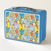 Dr. Seuss | Geschichten Grafik Metall Brotdose (Rückseite)