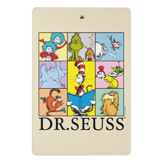 Dr. Seuss | Geschichten Grafik Mini Klemmbrett (Rückseite)