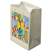 Dr. Seuss | Geschichten Grafik Mittlere Geschenktüte (Rückseite Schrägansicht)