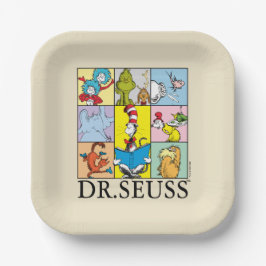 Dr. Seuss | Geschichten Grafik Pappteller