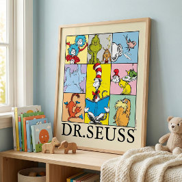 Dr. Seuss | Geschichten Grafik Poster