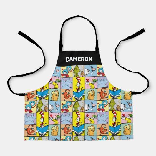 Dr. Seuss | Geschichten Grafik Schürze (Vorderseite)