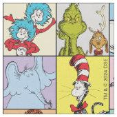Dr. Seuss | Geschichten Grafik Stoff (Nahaufnahme)