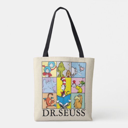 Dr. Seuss | Geschichten Grafik Tasche (Rückseite)
