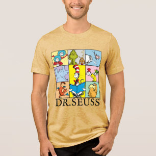 Dr. Seuss   Geschichten Grafik Tri-Blend Shirt