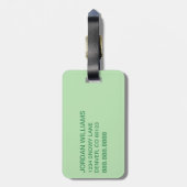 Dr. Seuss | Glücklicher Fox in seinen irischen Soc Gepäckanhänger (Rückseite vertikal)