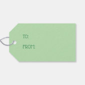 Dr. Seuss | Glücklicher Fox in seinen irischen Soc Geschenkanhänger (Rückseite Horizontal)