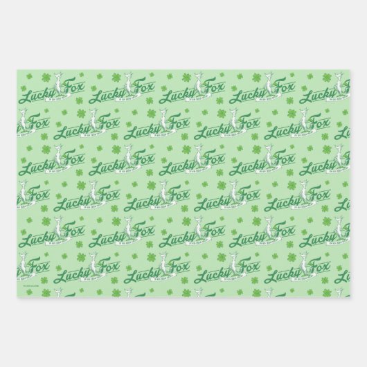 Dr. Seuss | Glücklicher Fox in seinen irischen Soc Geschenkpapier Set (Vorderseite 3)