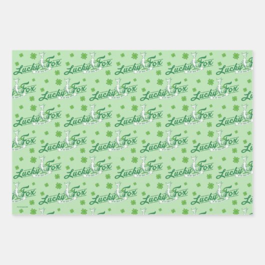 Dr. Seuss | Glücklicher Fox in seinen irischen Soc Geschenkpapier Set (Vorderseite 2)