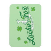 Dr. Seuss | Glücklicher Fox in seinen irischen Soc Magnet (Vertikal)