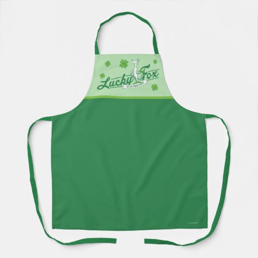 Dr. Seuss | Glücklicher Fox in seinen irischen Soc Schürze (Vorderseite)