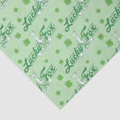 Dr. Seuss | Glücklicher Fox in seinen irischen Soc Seidenpapier (Ausschnitt)