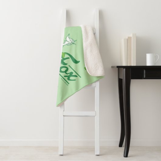 Dr. Seuss | Glücklicher Fox in seinen irischen Soc Sherpadecke (Beispiel)